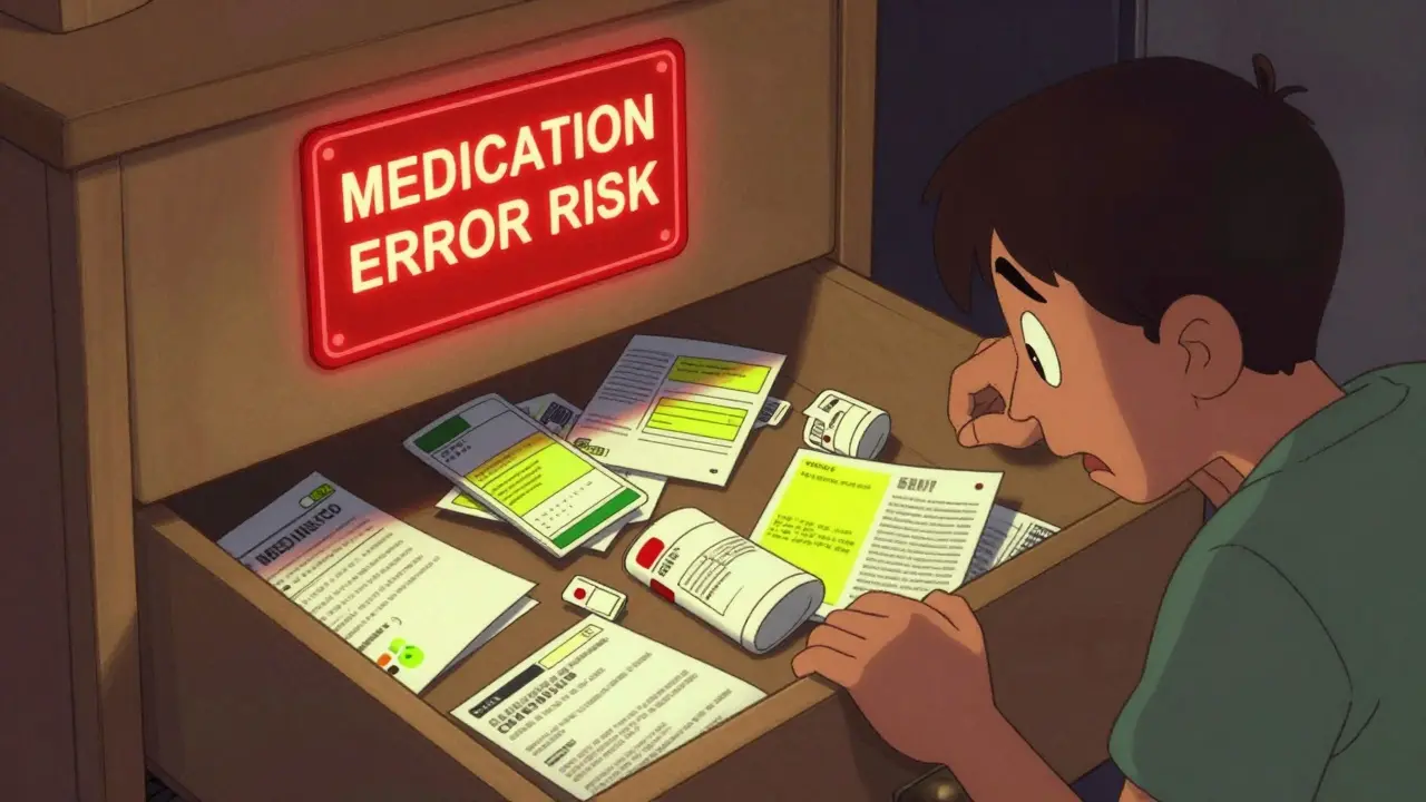 How to Store Prescription Labels and Leaflets for Future Reference