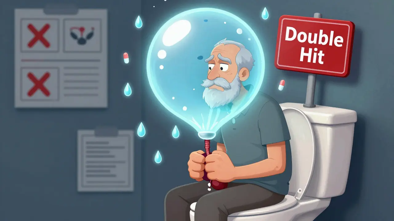 Anticholinergics and Urinary Retention: How Prostate Issues Make It Dangerous