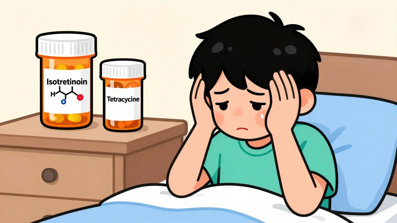 Tetracyclines and Isotretinoin: Understanding the Risk of Pseudotumor Cerebri